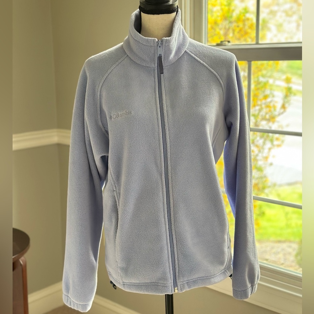 Columbia fleece jacket size Medium lavender purple women’s Scandi